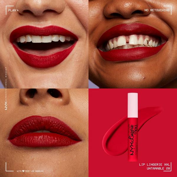 Lip Lingerie XXL Labial Líquido Mate de Larga Duración 3