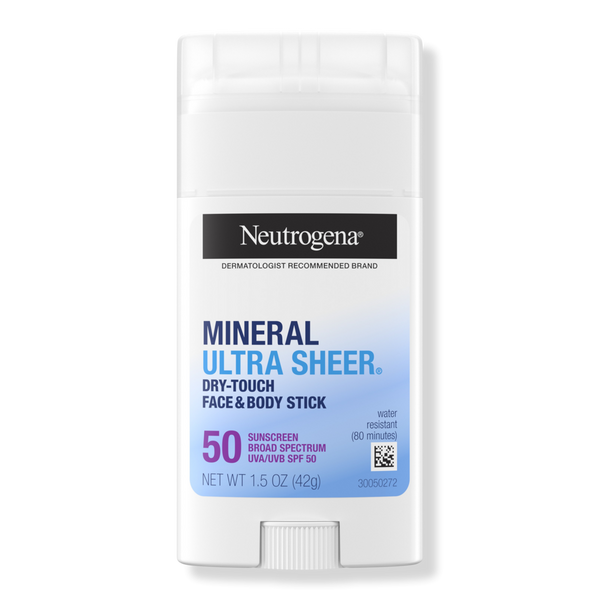 Neutrogena Ultra Sheer SPF 50 Zinc Mineral Sunscreen Stick #1