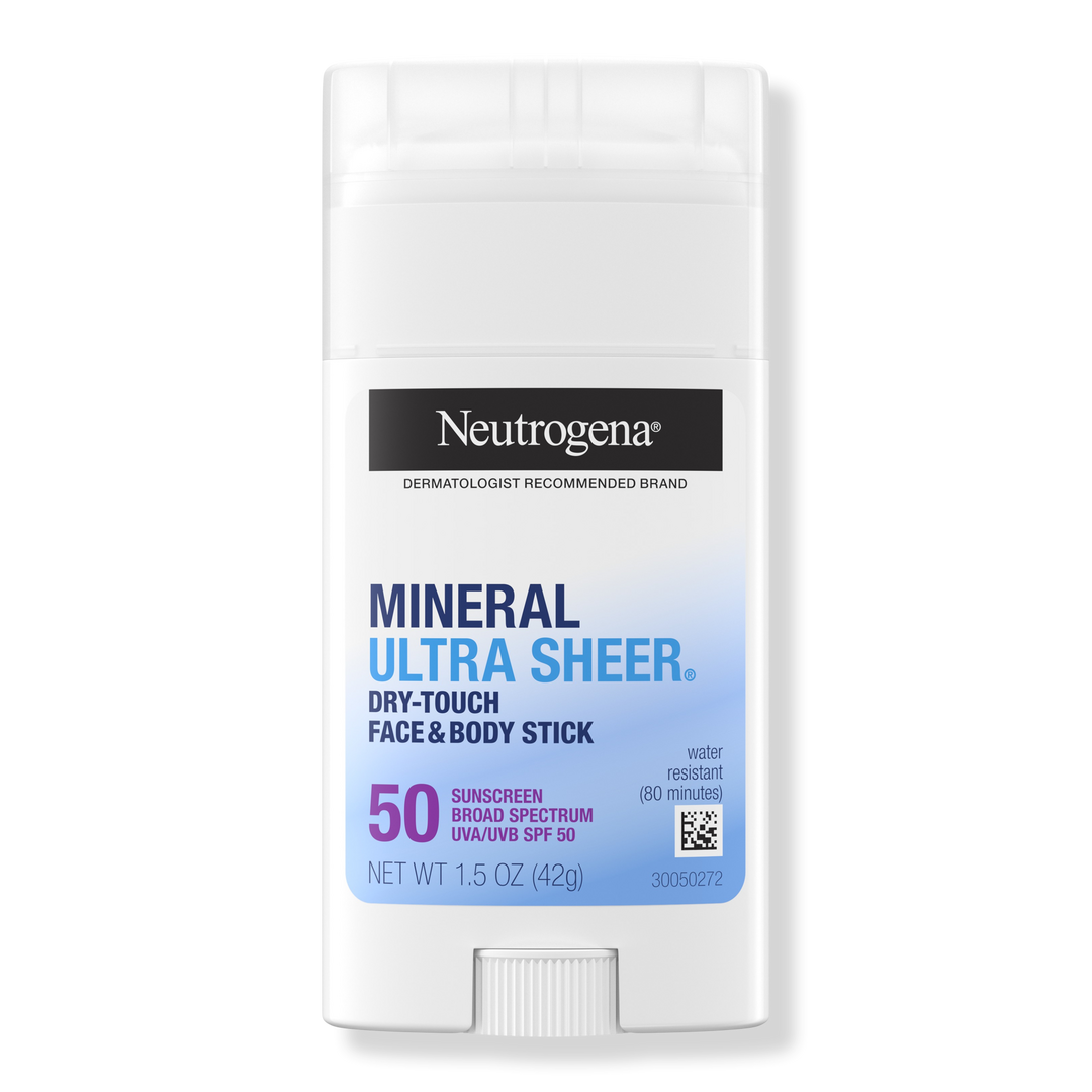 Neutrogena Ultra Sheer SPF 50 Zinc Mineral Sunscreen Stick #1