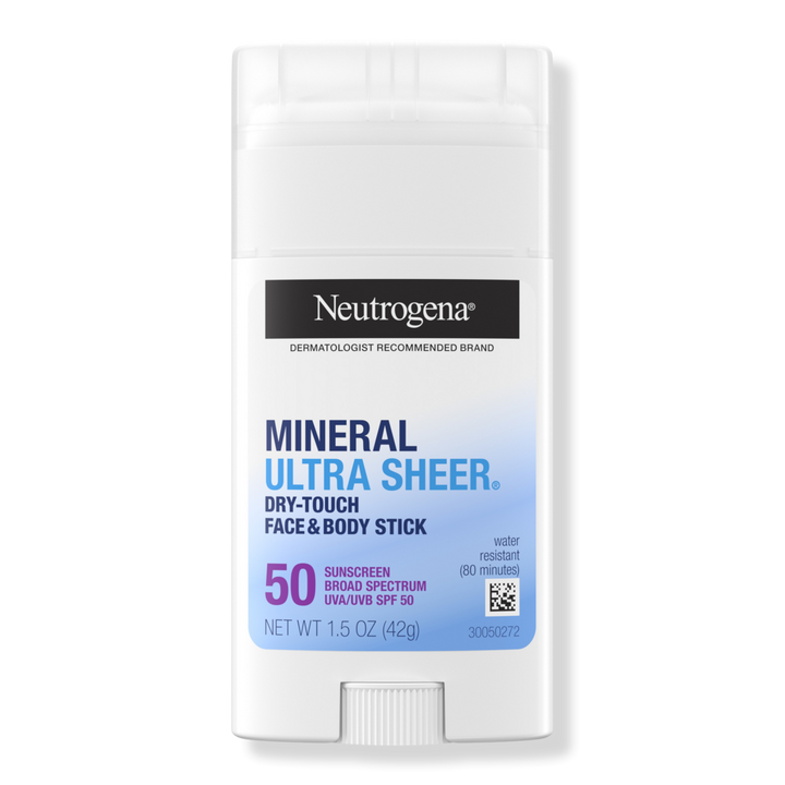 Neutrogena Ultra Sheer SPF 50 Zinc Mineral Sunscreen Stick #1
