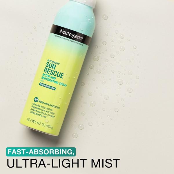 Neutrogena Sun Rescue After Sun Rehydrating Spray, Hyaluronic Acid #2