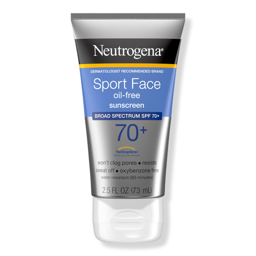 Neutrogena Sport Face OilFree Lotion Sunscreen, SPF 70+ Ulta Beauty