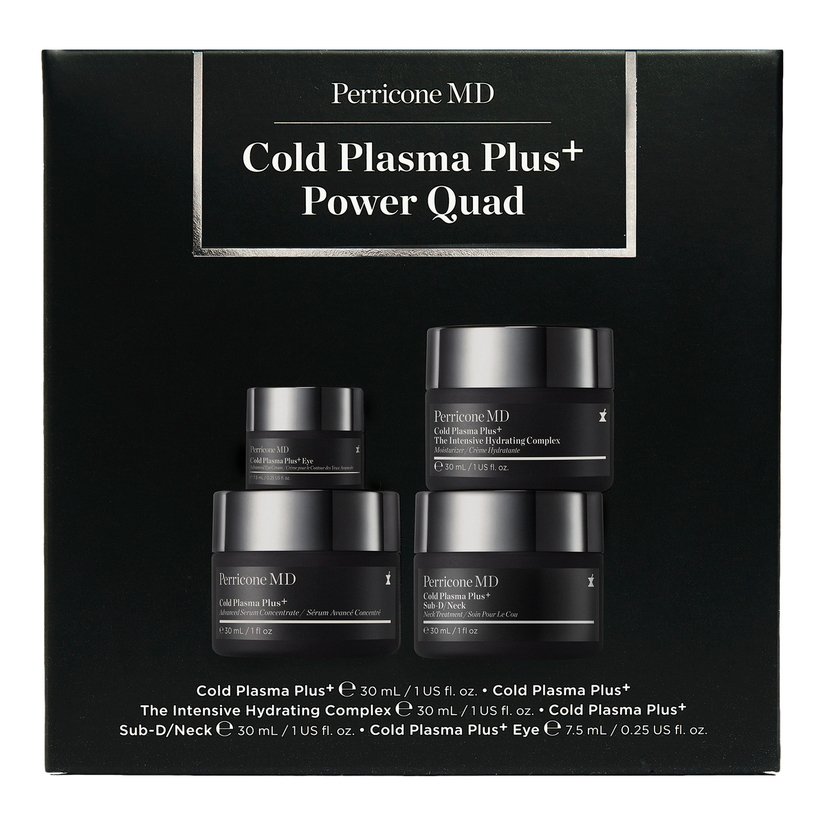 Perricone MD Cold Plasma Plus Power Trio: Sub store D Neck, Eye, Serum Concentrate New