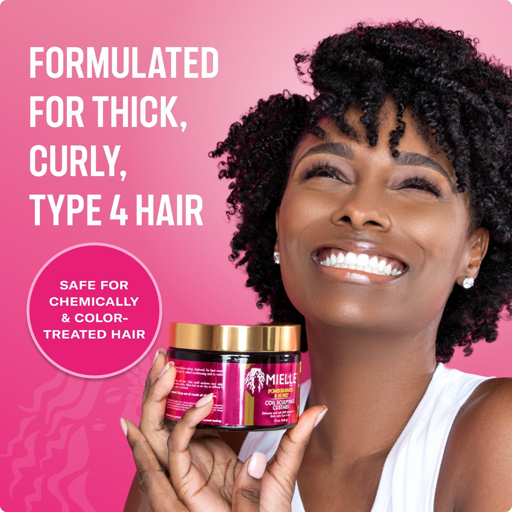 Mielle Pomegranate & Honey Coil Sculpting Custard - Thumbnail 3