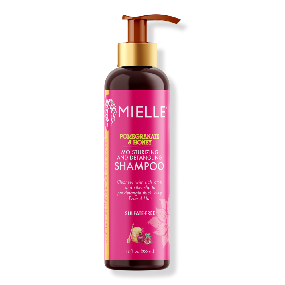 Mielle Pomegranate & Honey Moisturizing And Detangling Shampoo - 12.0 oz