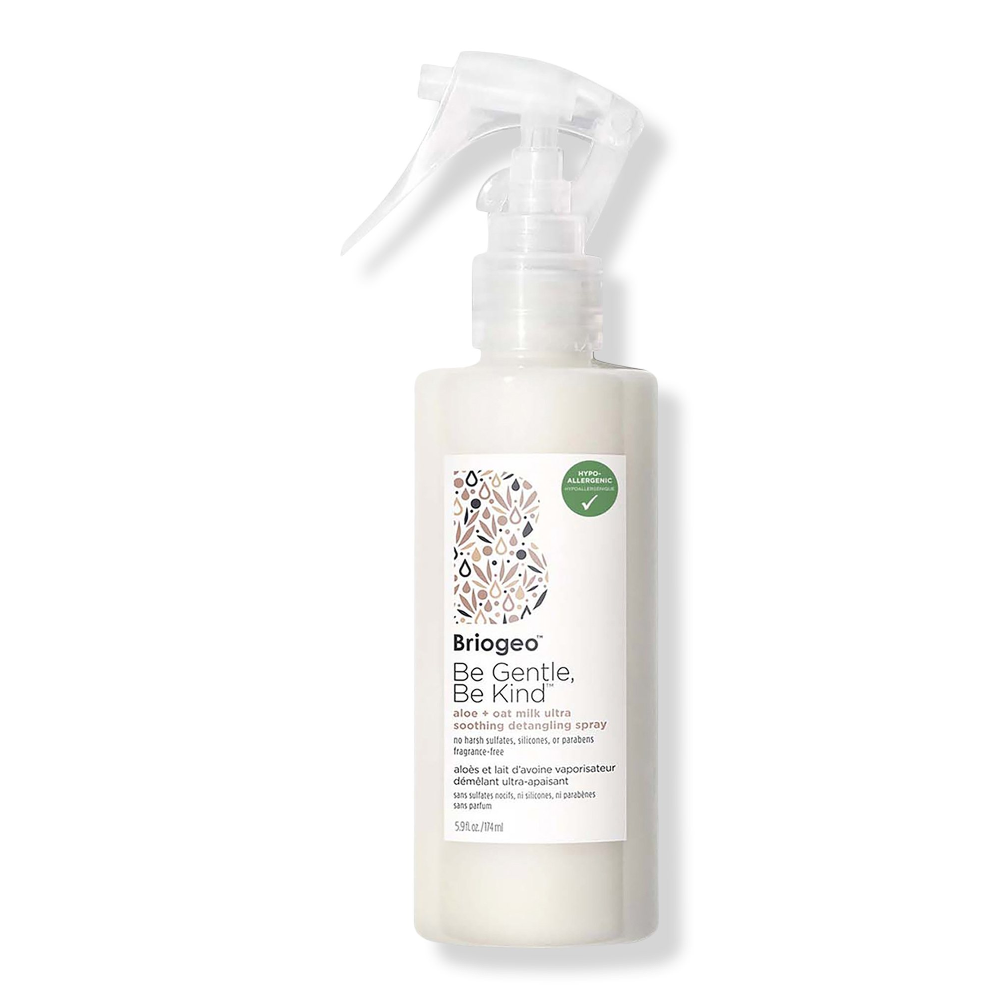 Briogeo Be Gentle, Be Kind Aloe + Oat Milk Ultra Soothing Fragrance-Free Hypoallergenic Detangler #1