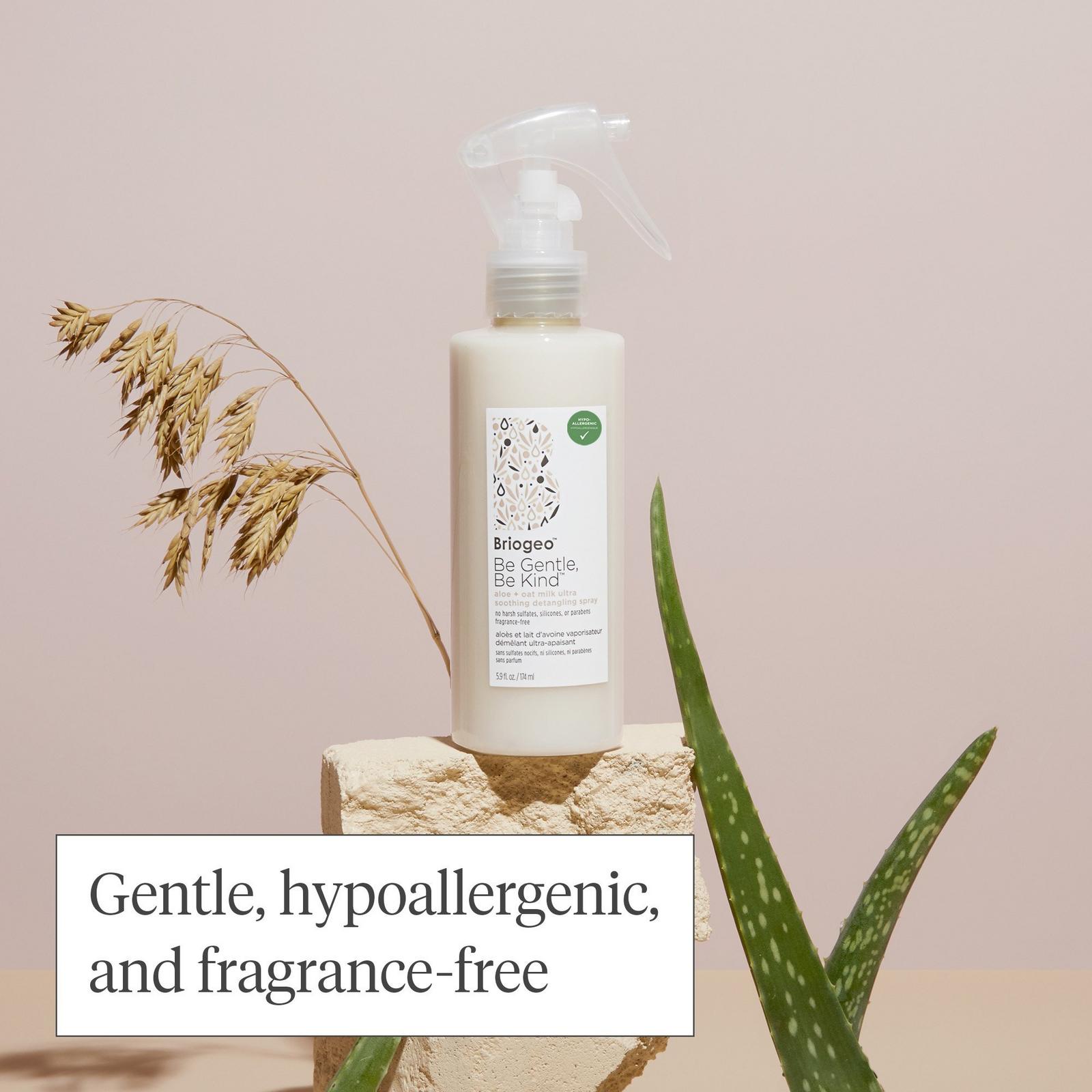 Be Gentle, Be Kind Aloe + Oat Milk Ultra Soothing Fragrance-Free Hypoallergenic Detangler