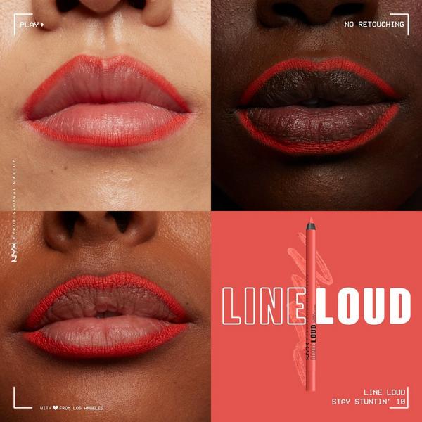NYX Professional Makeup Line Loud Longwear Lip Liner #3