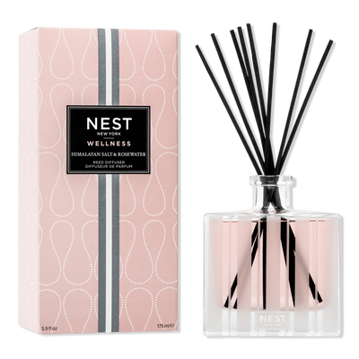 NEST New York Himalayan Salt & Rosewater Reed Diffuser