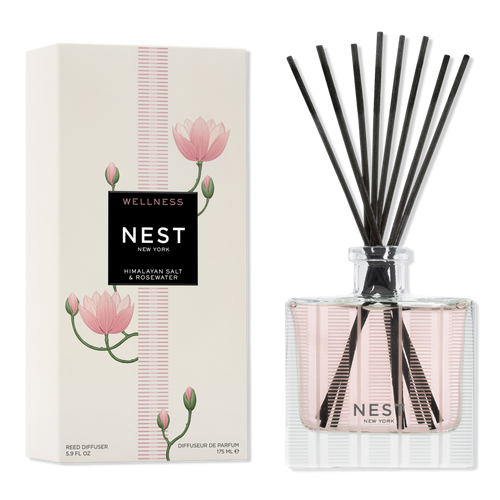 NEST New York Himalayan Salt & Rosewater Reed Diffuser