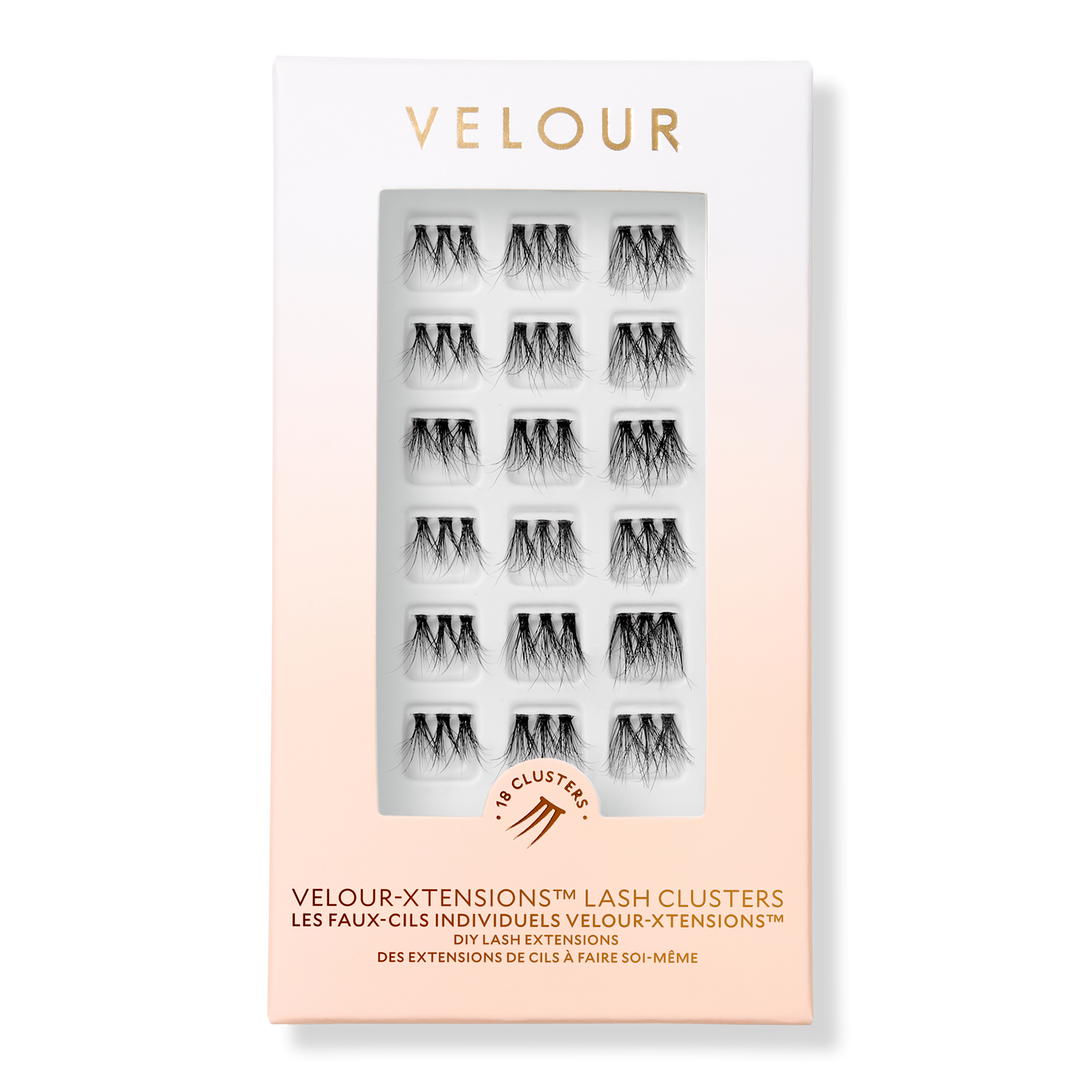 Velour Lashes Velour-Xtension Hybrid Lash Extension Cluster Refills #1