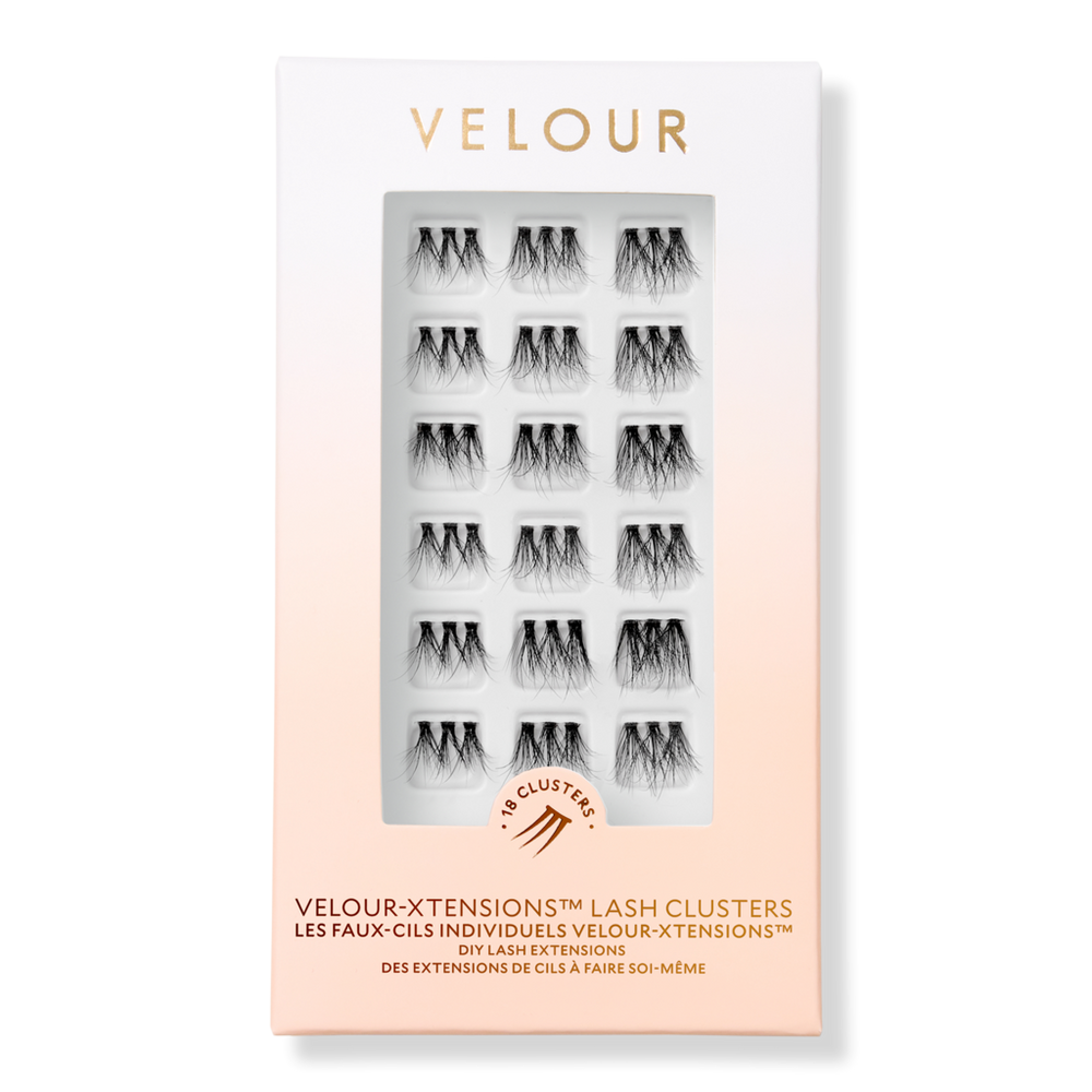 Velour Lashes Velour-xtension Hybrid Lash Extension Cluster Refills