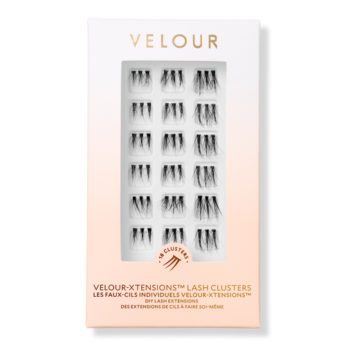 VelourXtension Classic Lash Extension Cluster Refills Velour Lashes