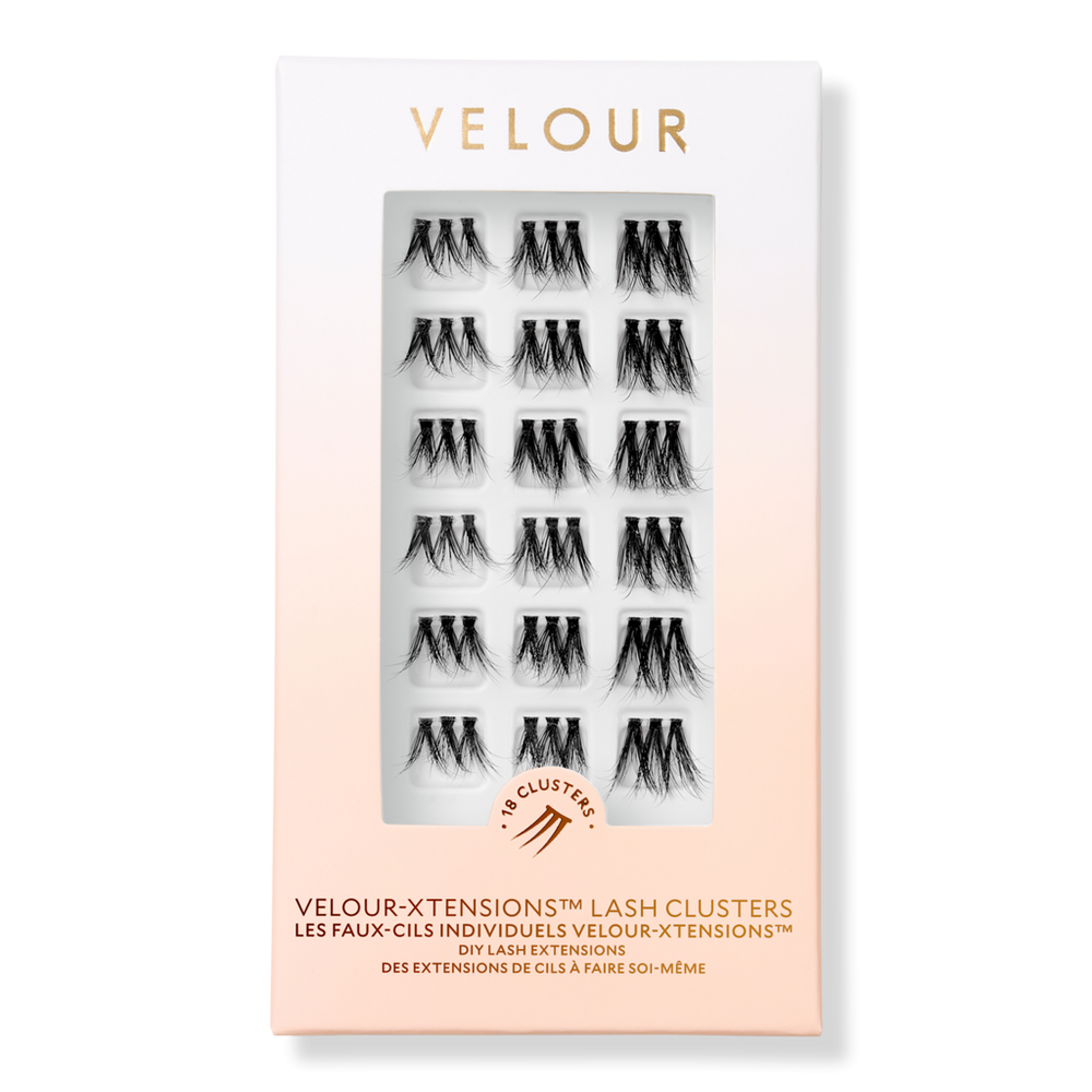 Velour Lashes Velour-xtension Volume Lash Extension Clusters Refills