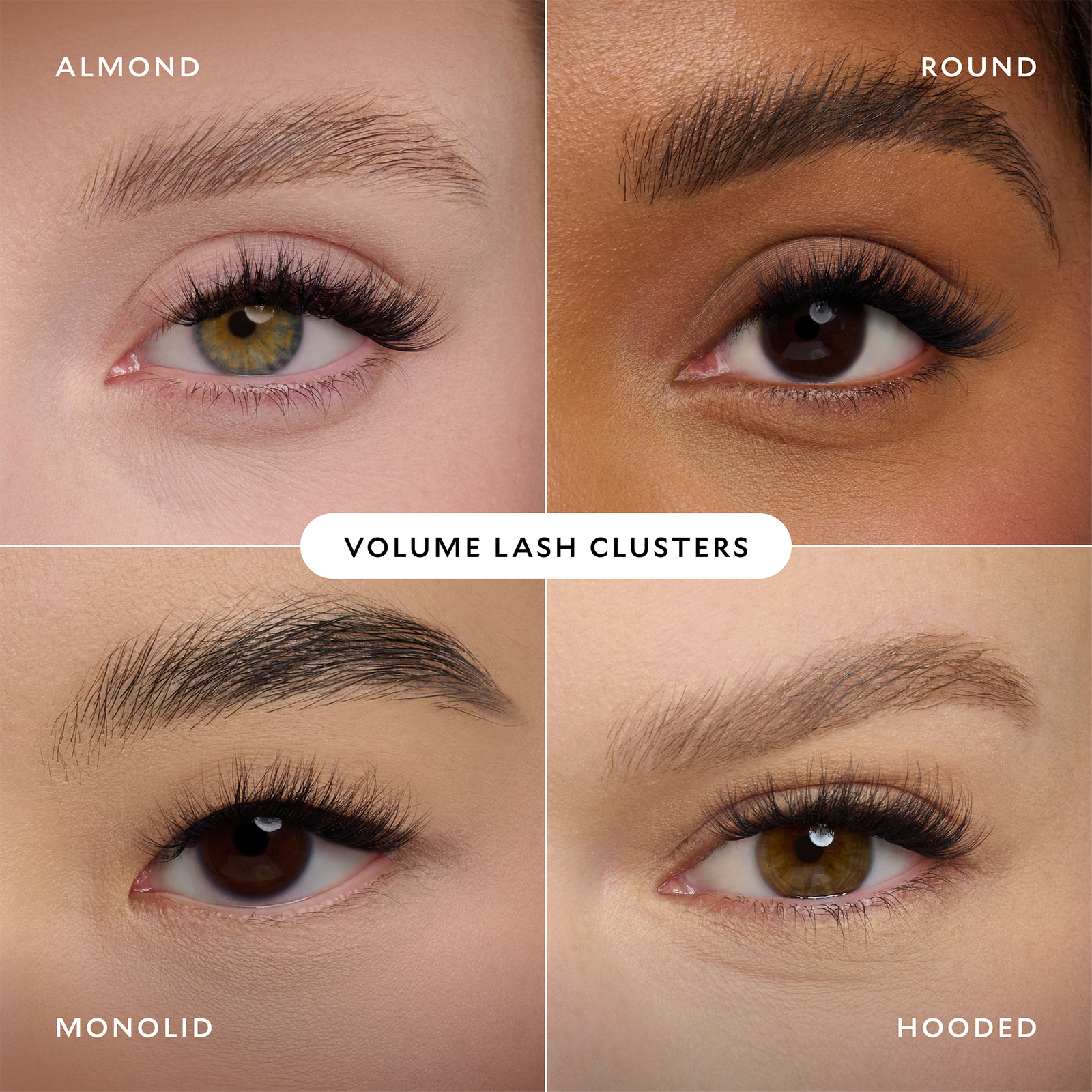 Velour-Xtension Volume Lash Extension Clusters Refills