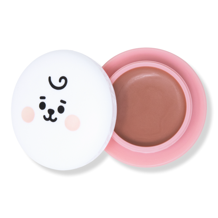 The Creme Shop x Hello Kitty Macaron Lip Balm - Strawberry Rose Latte