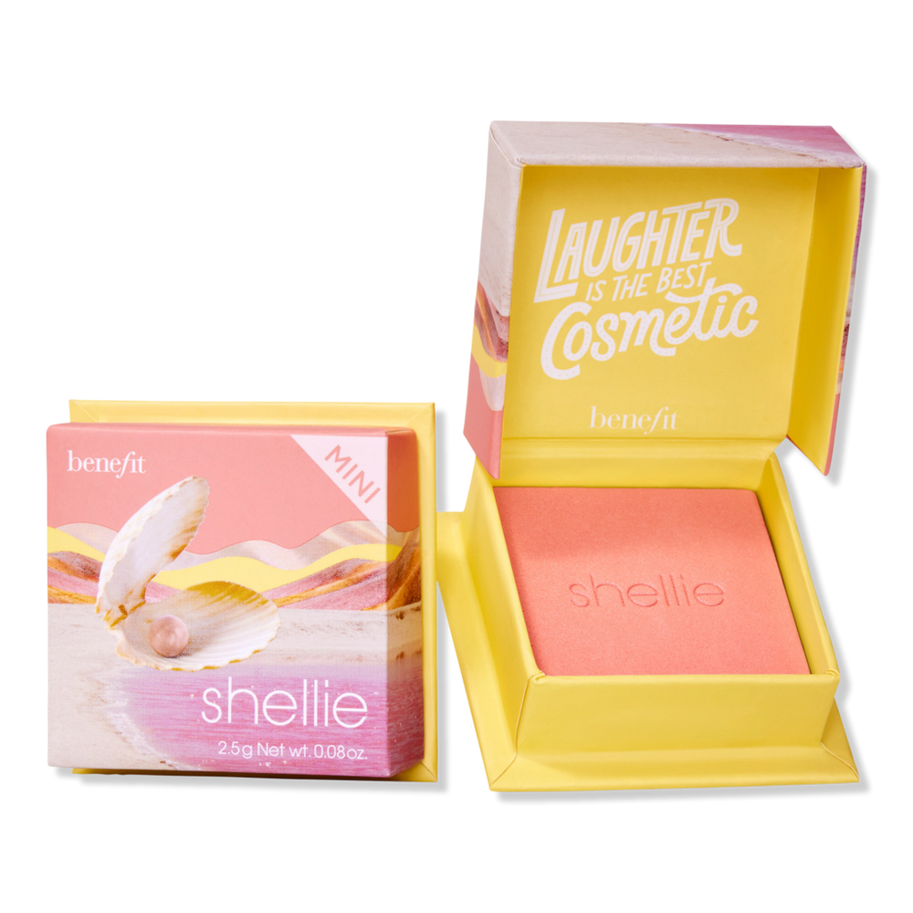 Benefit Cosmetics Wanderful World Silky-soft Powder Blush Mini - Shellie