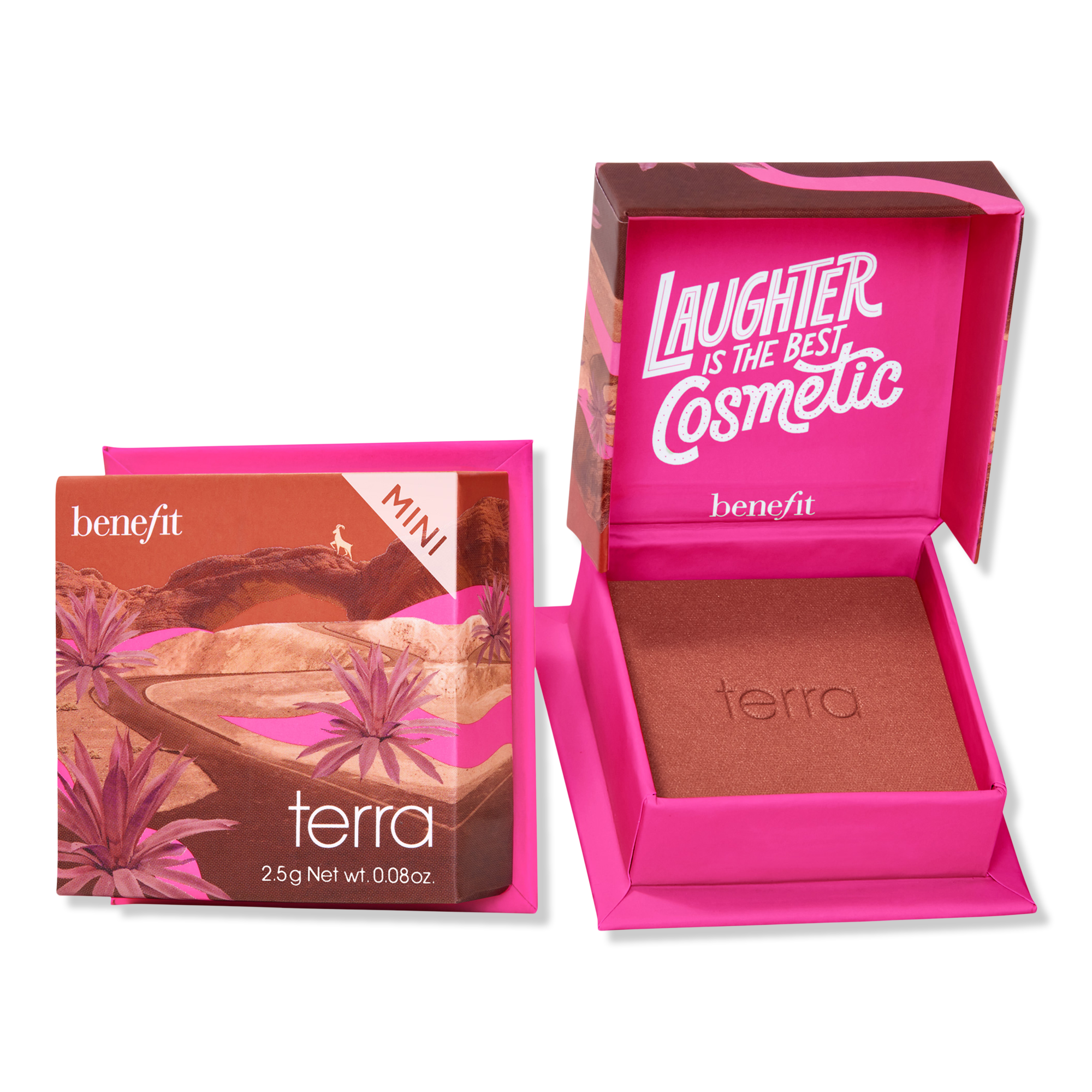 Benefit Cosmetics WANDERful World Silky-Soft Powder Blush Mini #1