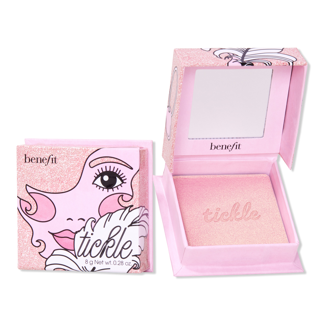 Benefit Cosmetics Tickle Golden Pink Powder Highlighter #1