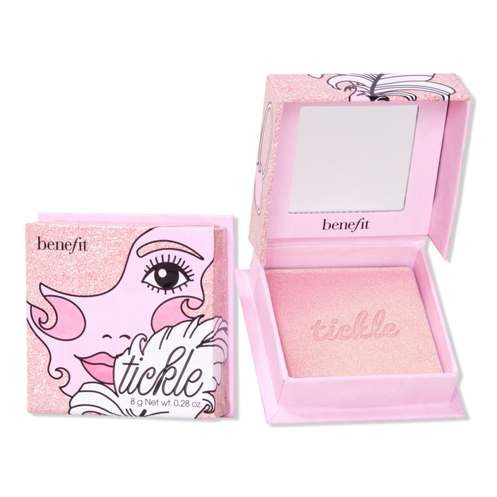 Tickle Golden Pink Powder Highlighter Benefit Cosmetics Ulta Beauty