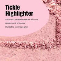 Benefit Cosmetics Tickle Golden Pink Powder Highlighter #4