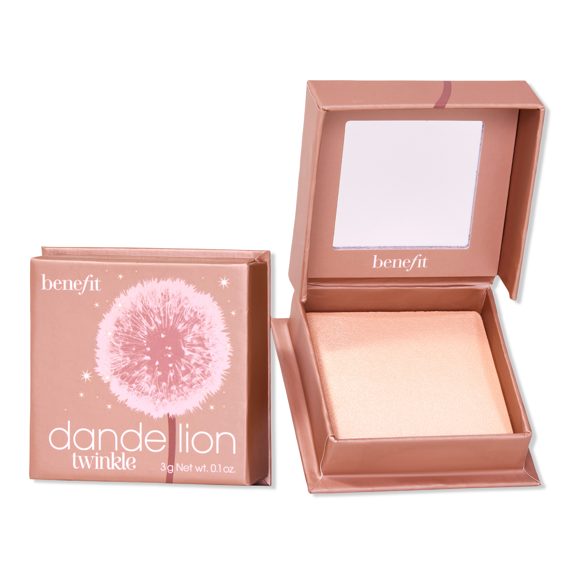 Benefit Cosmetics Dandelion Twinkle Soft Nude-Pink Powder Highlighter #1