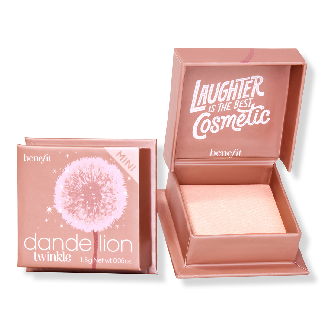 Benefit Cosmetics Dandelion Twinkle Soft Nude-Pink Powder Highlighter Mini #1