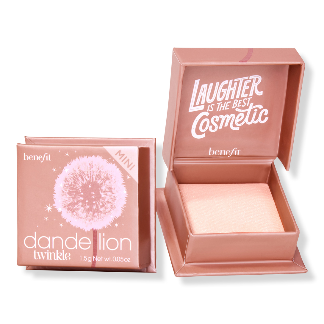 Dandelion Twinkle Soft Nude-Pink Powder Highlighter Mini - Benefit  Cosmetics | Ulta Beauty