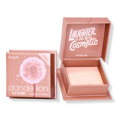 Benefit Cosmetics Dandelion Twinkle Soft Nude-Pink Powder Highlighter Mini