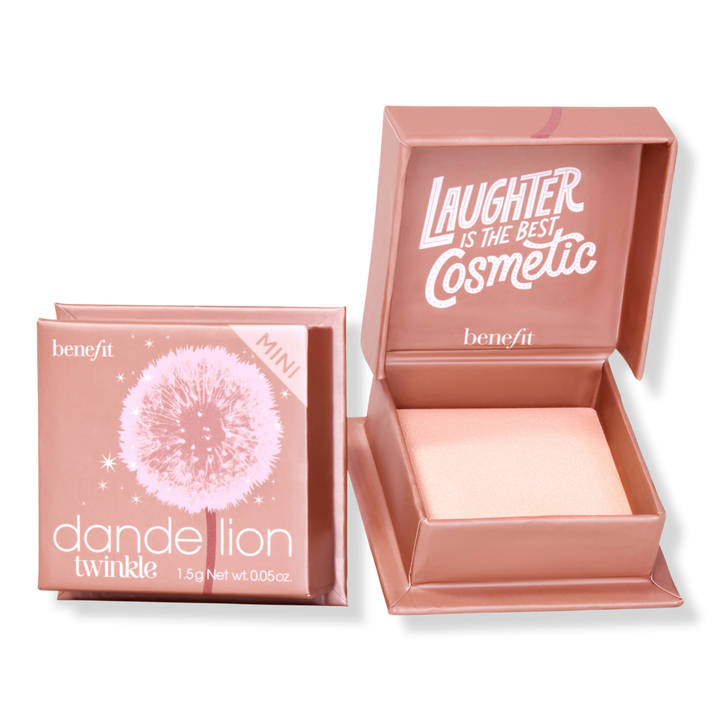 Benefit Cosmetics Dandelion Twinkle Soft Nude-Pink Powder Highlighter Mini #1