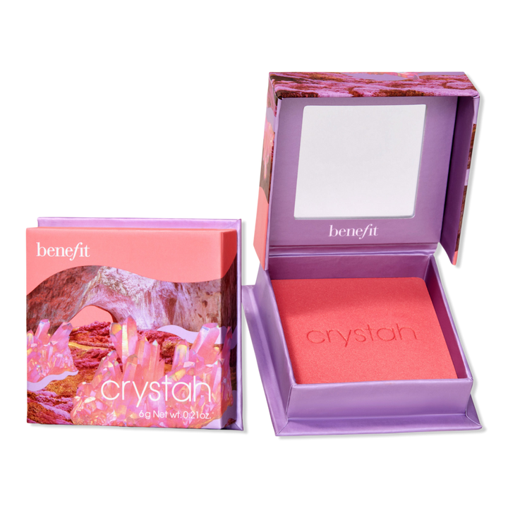 Crystah Strawberry Pink Blush WANDERful World Silky-Soft Powder Blush ...