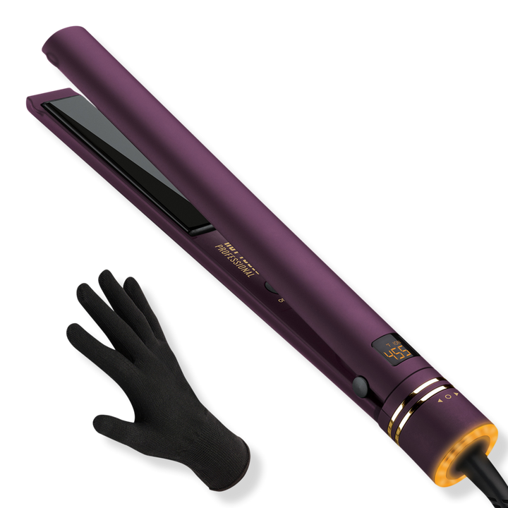 Hot Tools Pro Artist Black Gold 1" Micro Shine Flat Iron #1