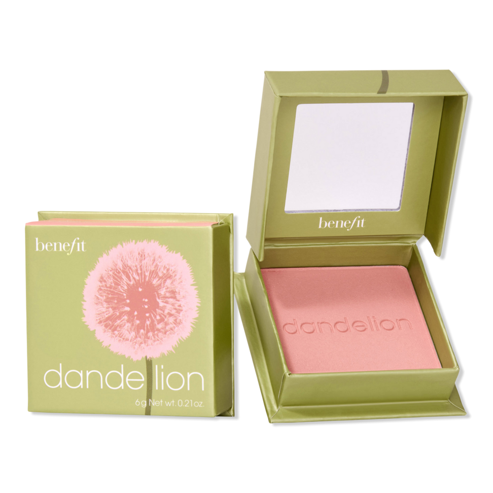 Benefit Cosmetics Wanderful World Silky-soft Powder Blush Mini - Dandelion In Yellow
