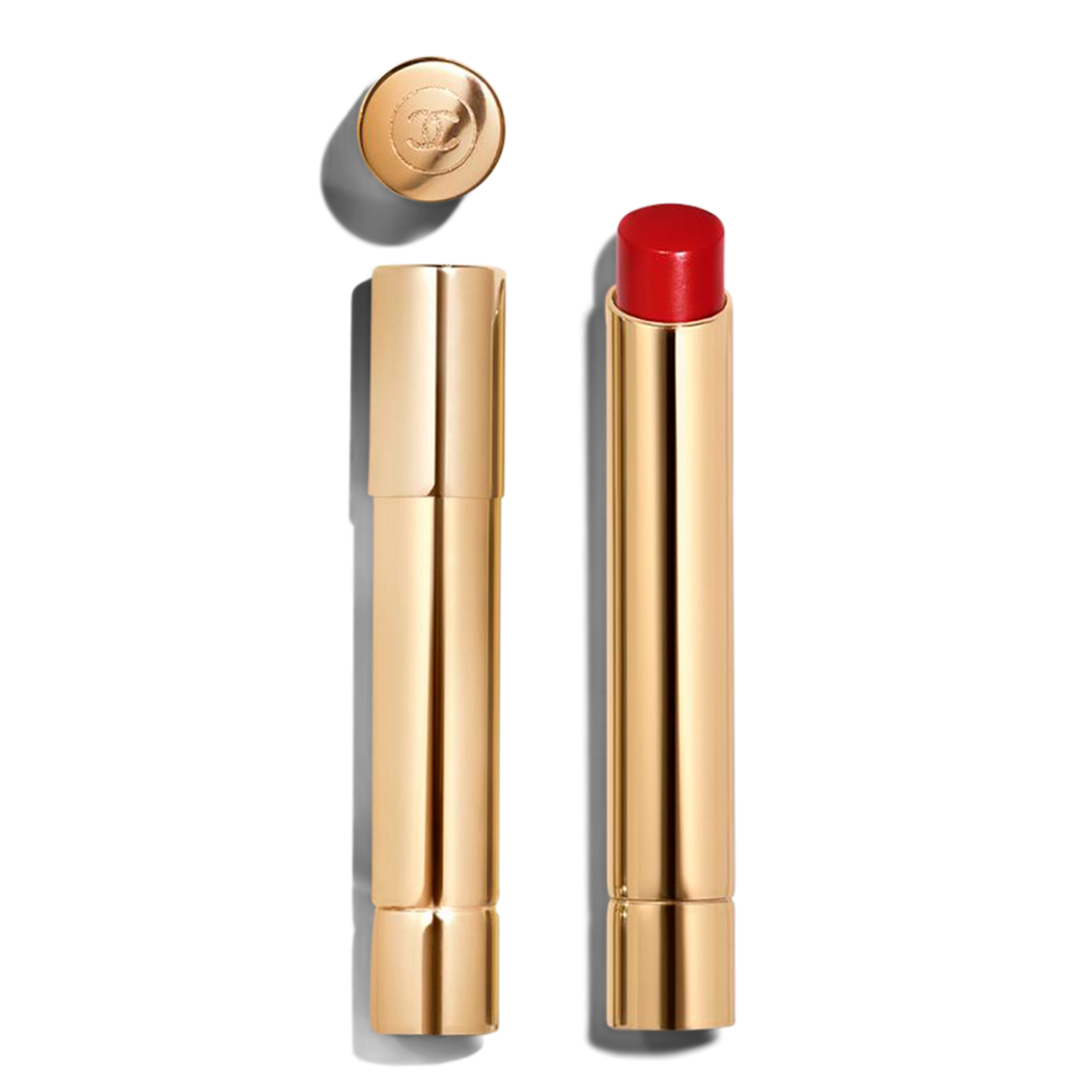 Chanel Rouge Puissant (854) Rouge Allure L'Extrait Lip Colour Review &  Swatches