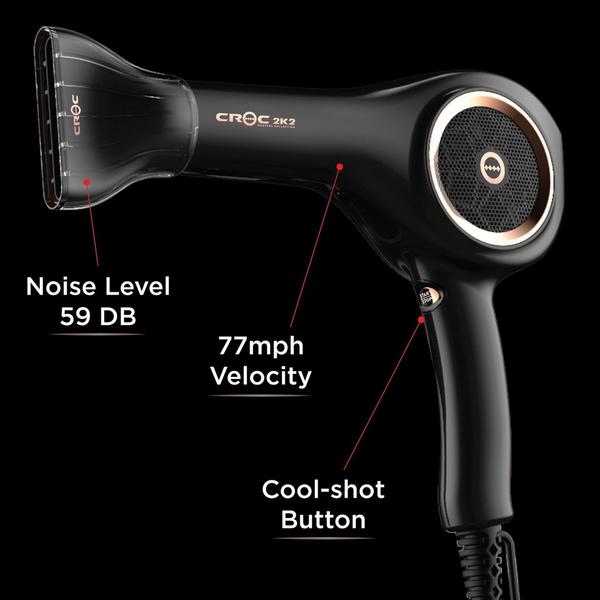 CROC 2K2 Digital Infrared Hair Dryer #7