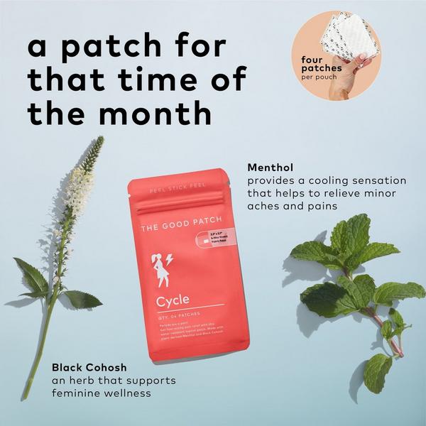 The Good Patch Cycle Plant-Based Wellness Patch #2