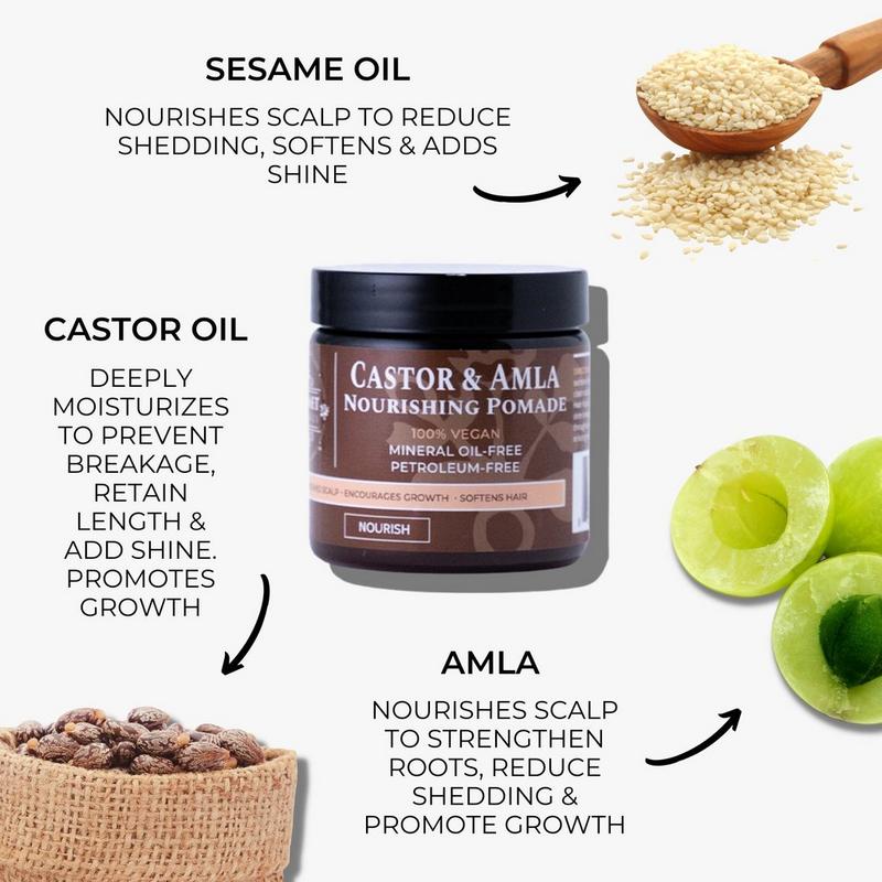 Qhemet Biologics Castor & Amla Nourishing Pomade #3
