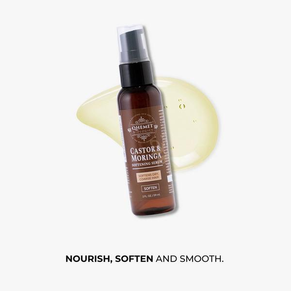 Qhemet Biologics Castor & Moringa Softening Serum #2