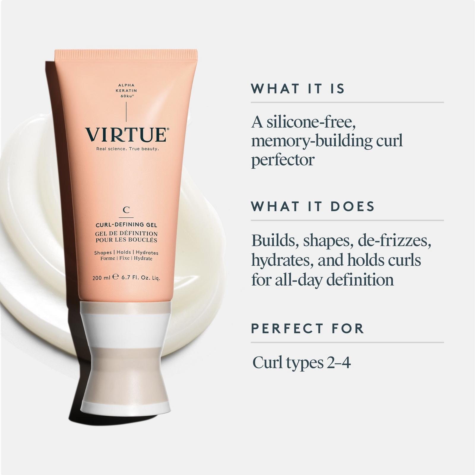 De-Frizzing & Strengthening Curl-Defining Gel