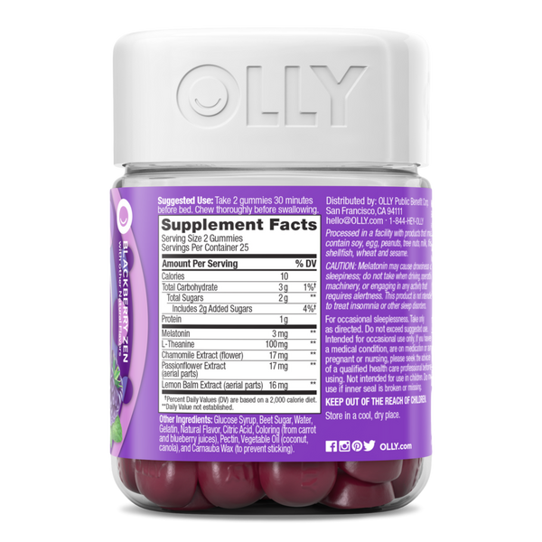 OLLY Sleep Support Gummy with Melatonin #2