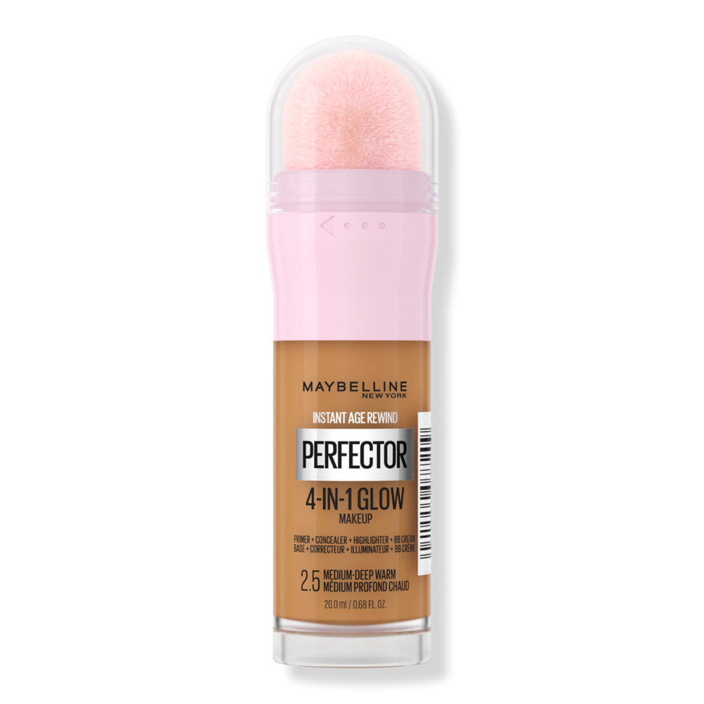 Maybelline Instant Age Rewind Instant Perfector 4-in-1 Glow Makeup - 2.5 Medium-deep Warm
