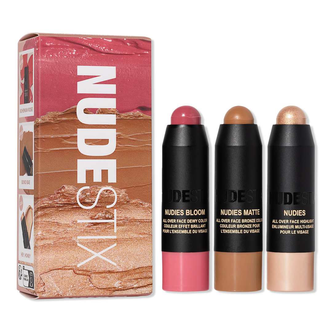 NUDESTIX Roses 'N Honey 3-Piece Mini NUDIES Kit #1