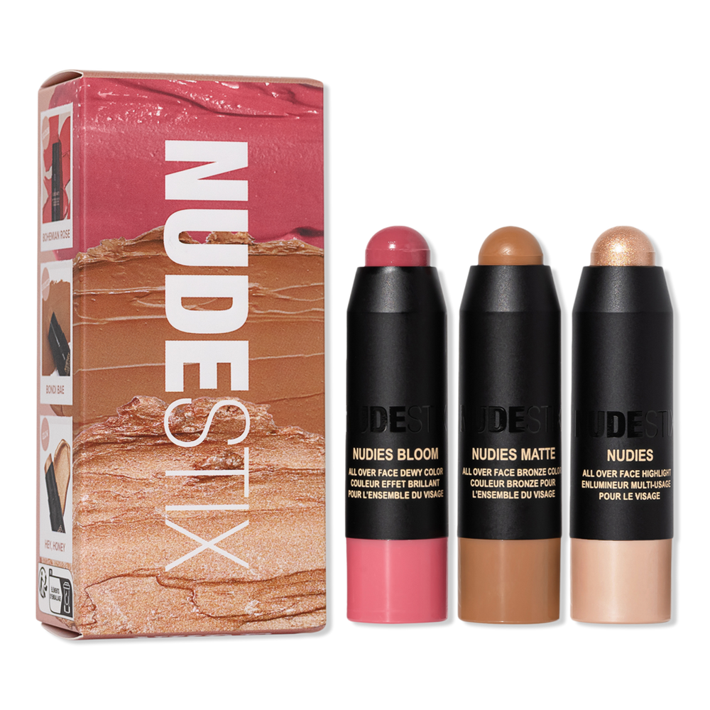 Nudestix Roses 'n Honey 3-piece Mini Nudies Kit