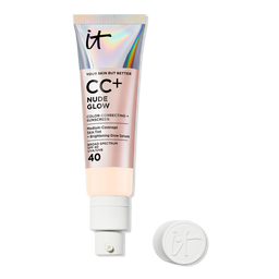 IT Cosmetics CC+ Nude Glow Lightweight Foundation + Glow Serum with SPF 40 - Fair Porcelain