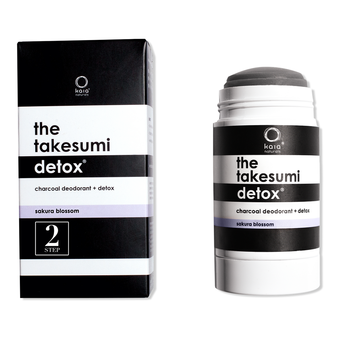 kaia naturals The Takesumi Detox Charcoal Deodorant + Detox #1