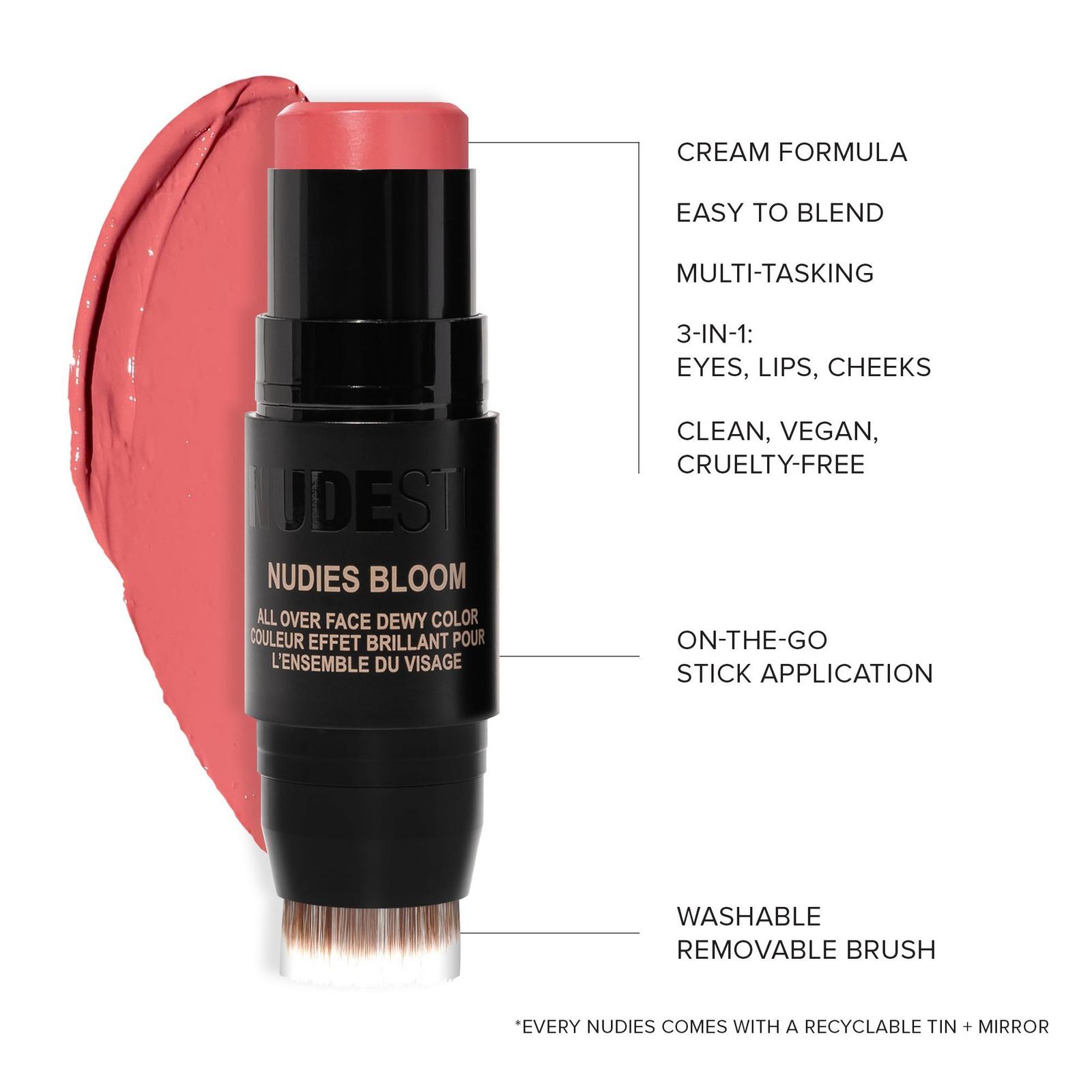 NUDIES BLOOM All Over Dewy Face Color