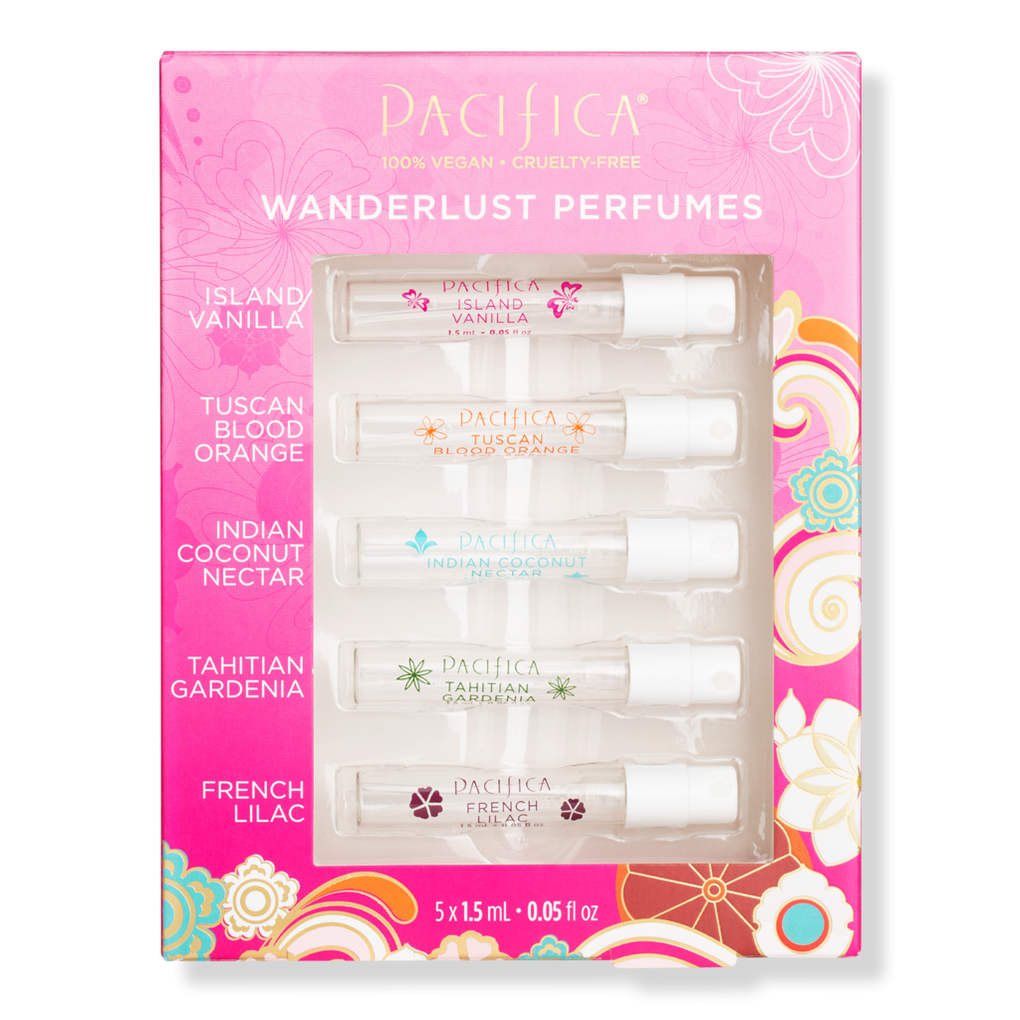 Wanderlust Spray Perfumes Travel Set - Pacifica