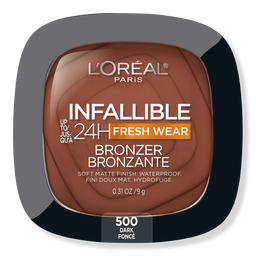 L'Oreal Infallible 24H Fresh Wear Soft Matte Bronzer - 500 Dark