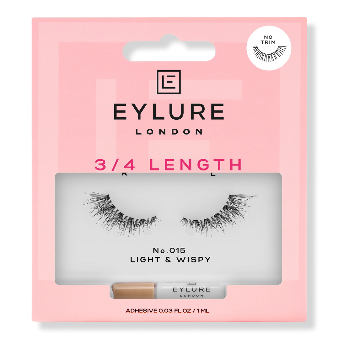 Eylure 3/4 Length Light & Wispy No. 015 Eyelashes #1