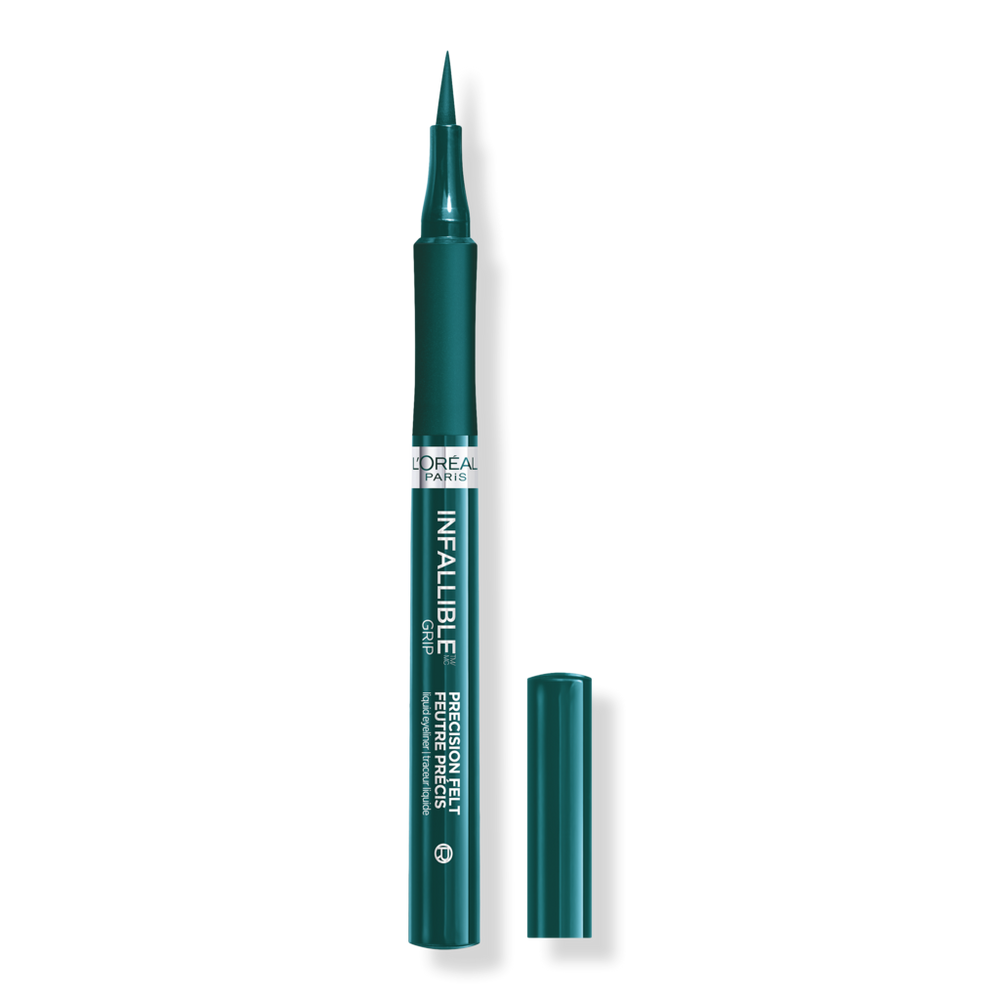 L'oreal Infallible Grip Precision Felt Liquid Eyeliner - Green In Green